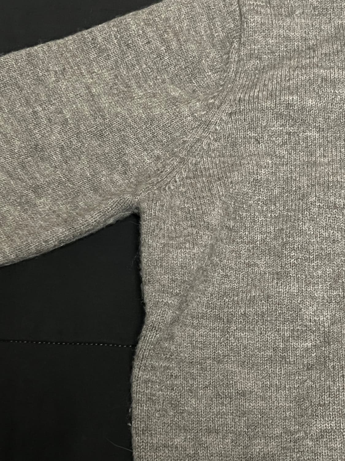 Michiko London 미치코런던 하이넥 폴라 가디건 그레이 상품이미지5