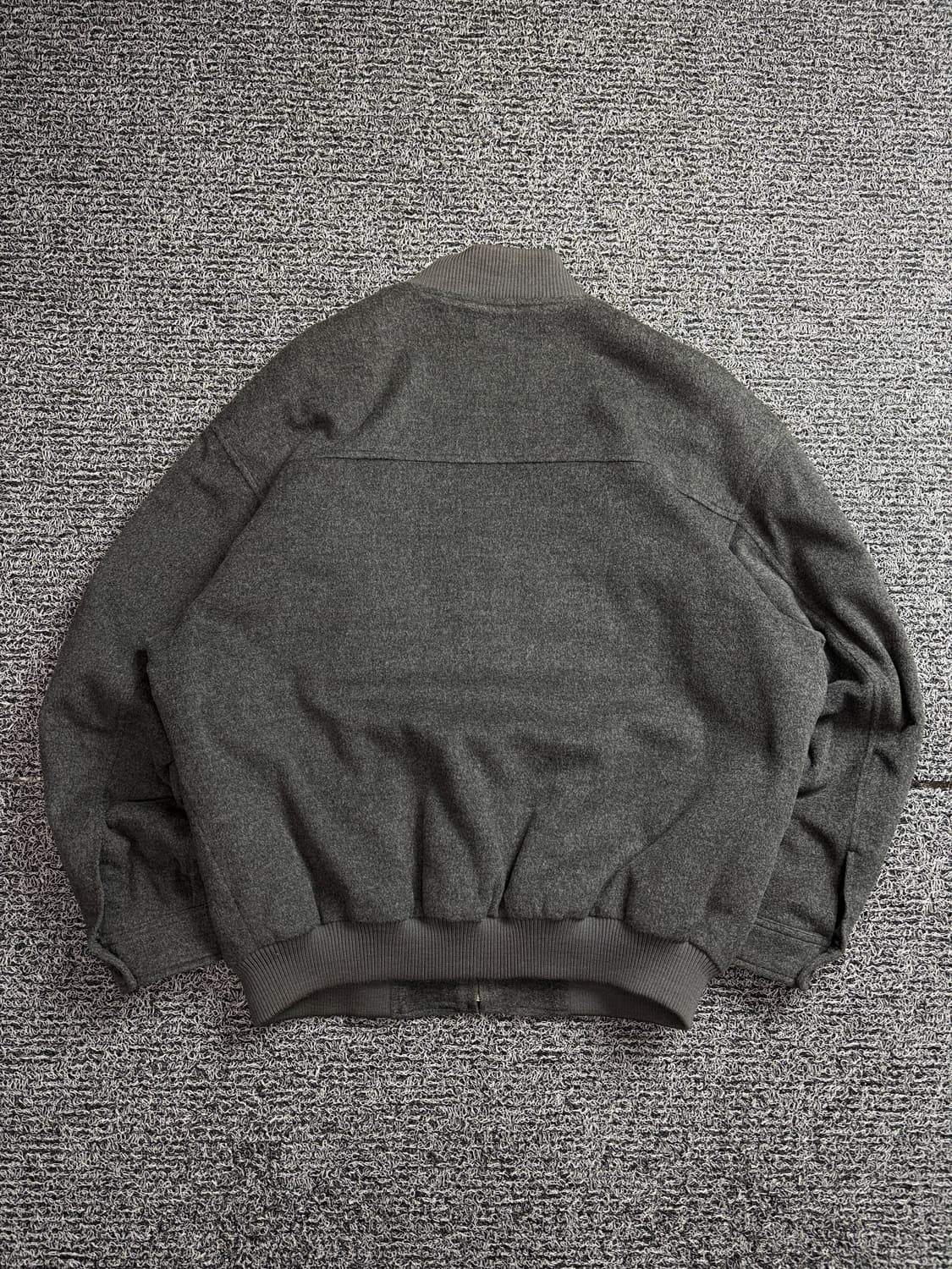 90s 입생로랑 자수로고 아카이브 울 해링턴 자켓 2096 상품이미지4