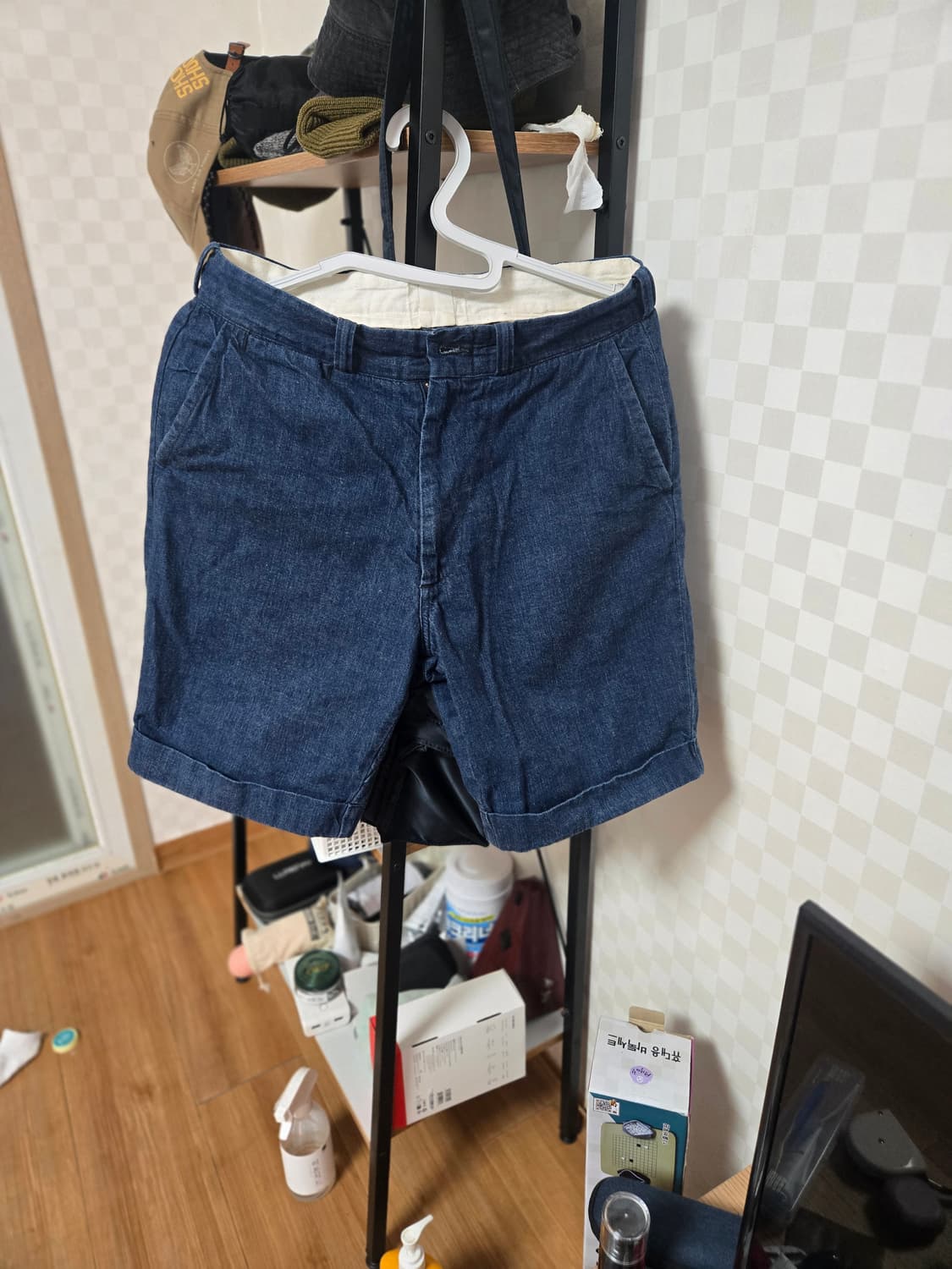 웨어하우스 덕디거 데님 반바지 판매합니다 상품이미지1