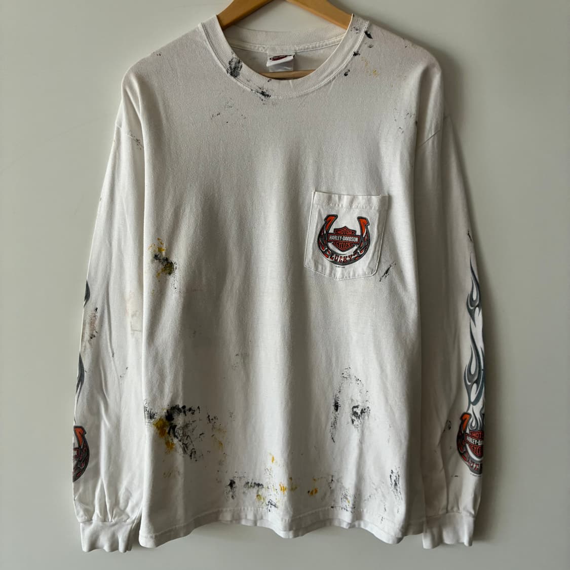 할리 데이비슨 롱 슬리브 상품이미지1