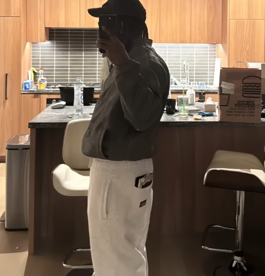 스투시 워크기어 스웻팬츠 이안코너착 상품이미지2