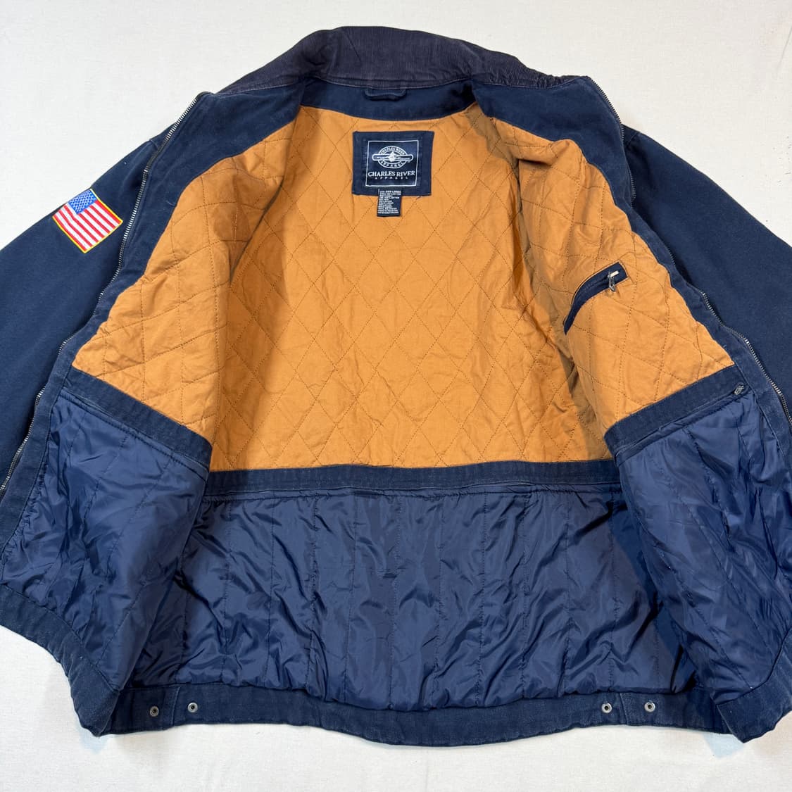 3XL) CHARLES RIVER USA 워크웨어 디트로이트 자켓 상품이미지5