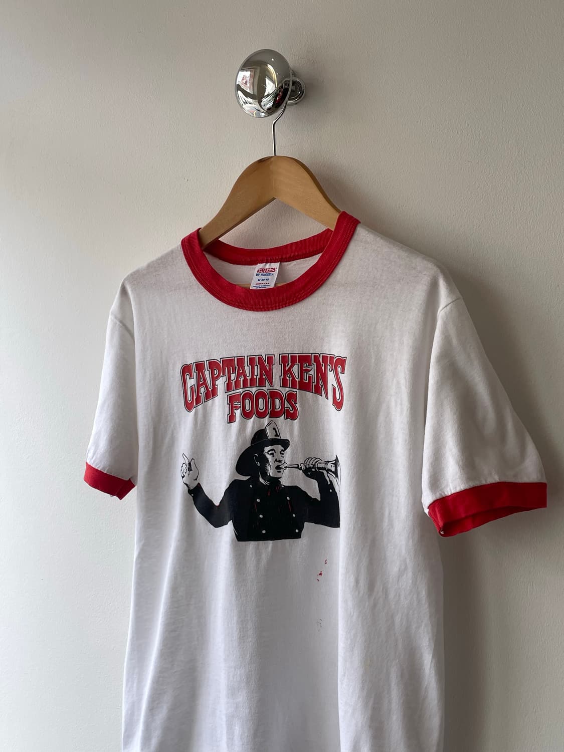 80’s USA ‘CAPTAIN KEN'S FOODS’ Ringer-T  상품이미지1