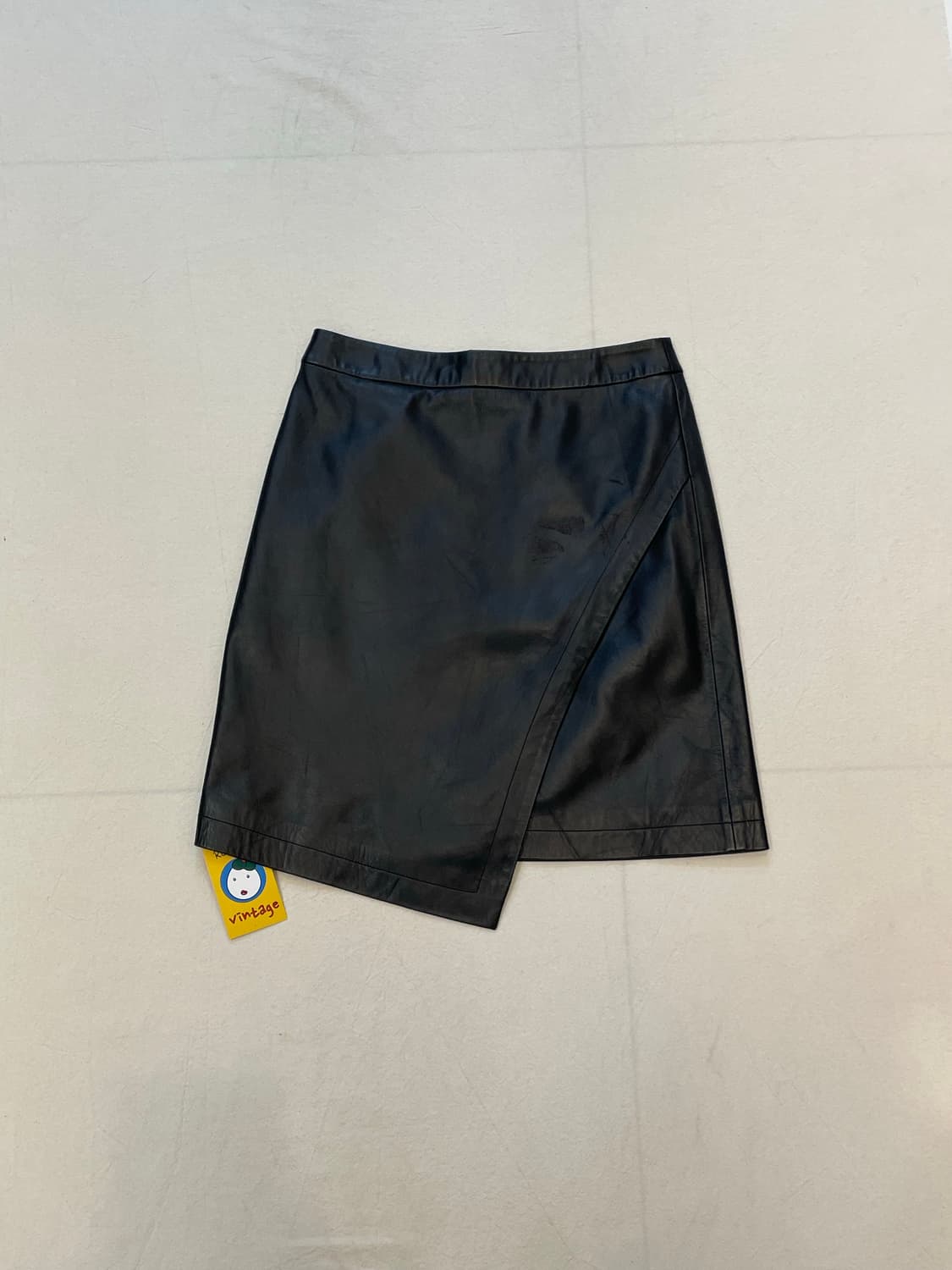 일본빈티지 양가죽 언발스커트 상품이미지1