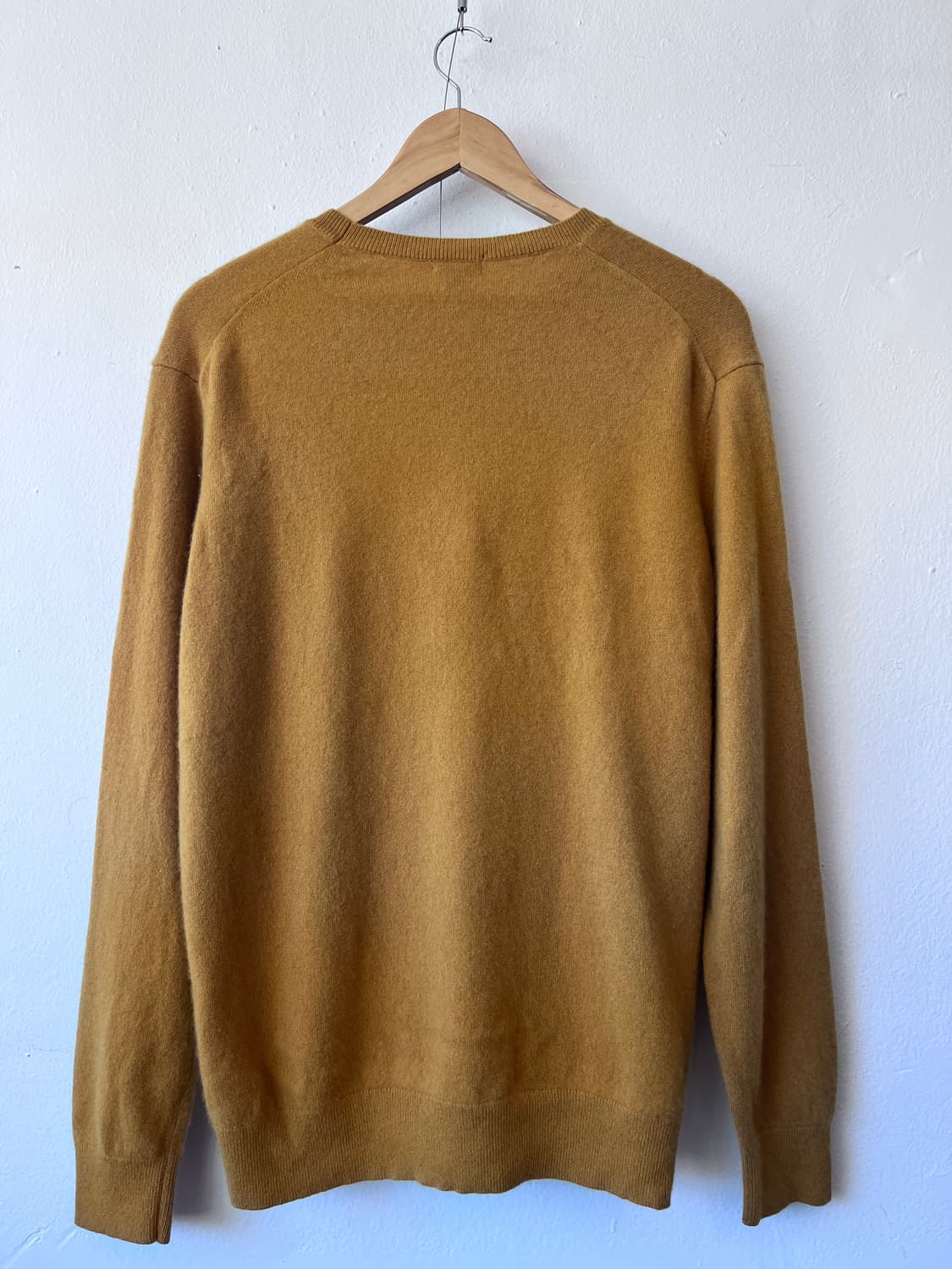 유니클로 남성 캐시미어100라운드니트 XL사이즈 상품이미지3