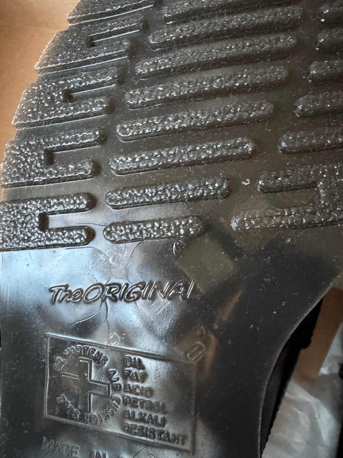 닥터마틴 MIE 펜톤 로퍼 블랙 UK9 Made in England 상품이미지5