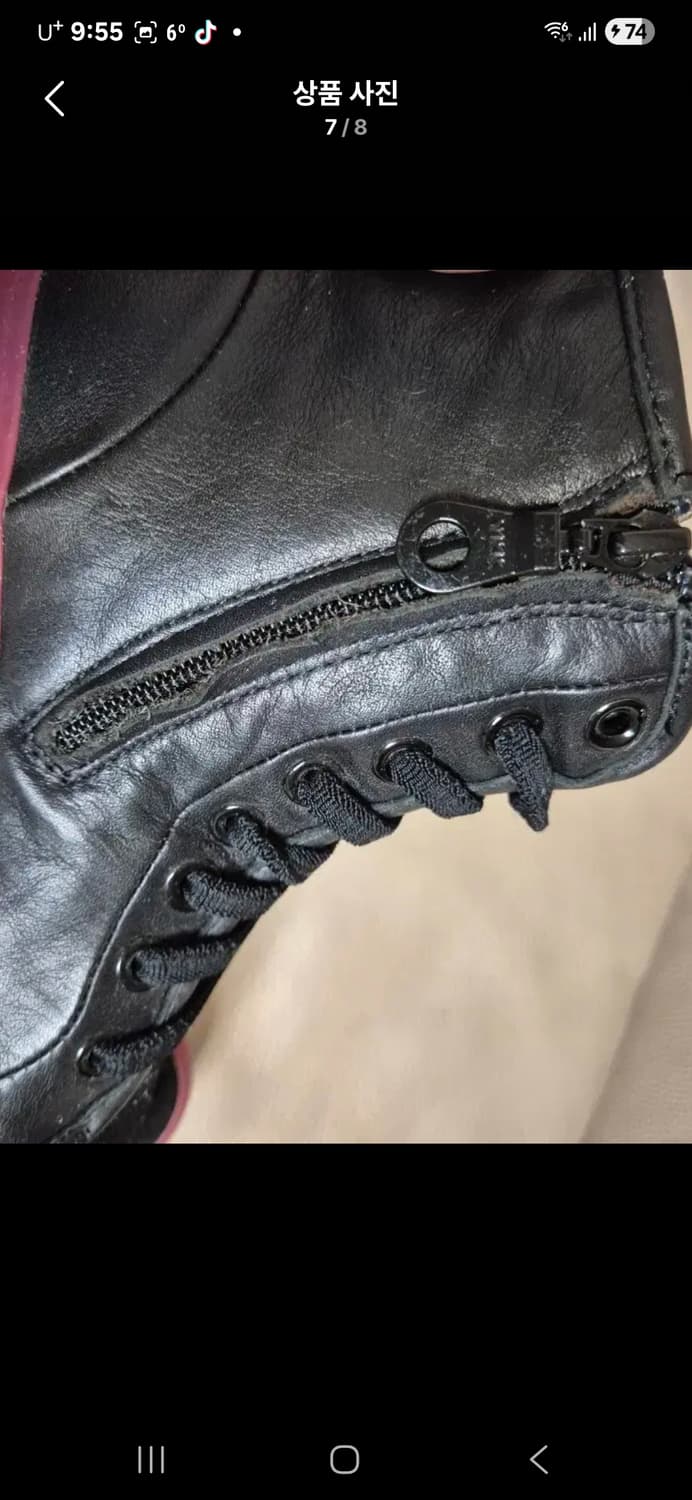 캠퍼 가죽 하이탑 스니커즈 여자 235 상품이미지7