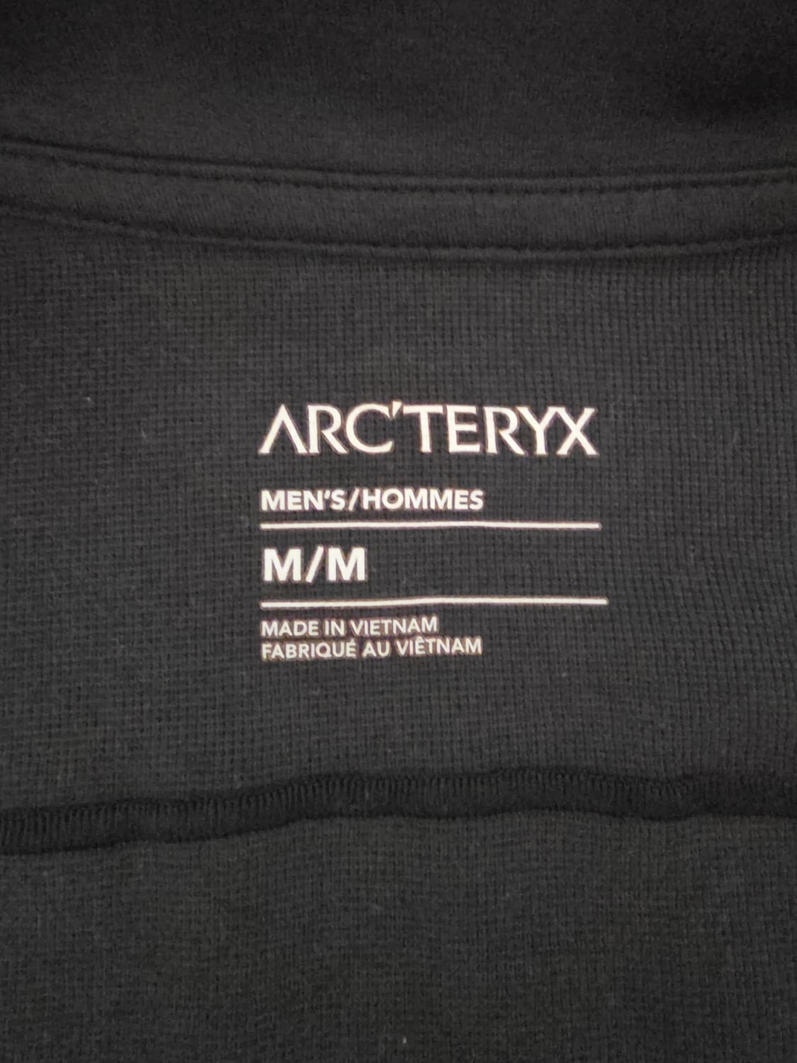 아크테릭스 모투스 AR 반집업 Black M/M (FW20) 상품이미지4