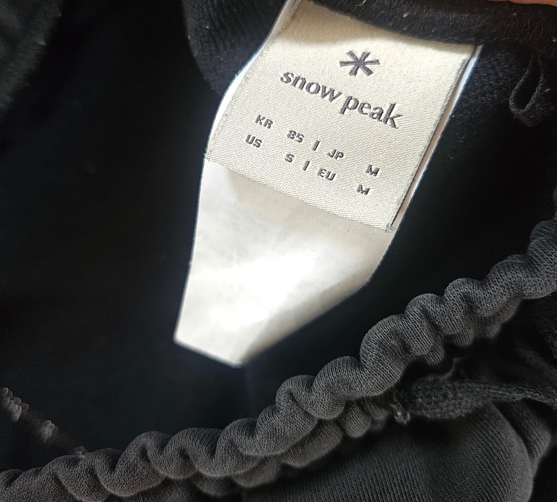 스노우피크 투포켓 조거 팬츠
S size
 상품이미지6