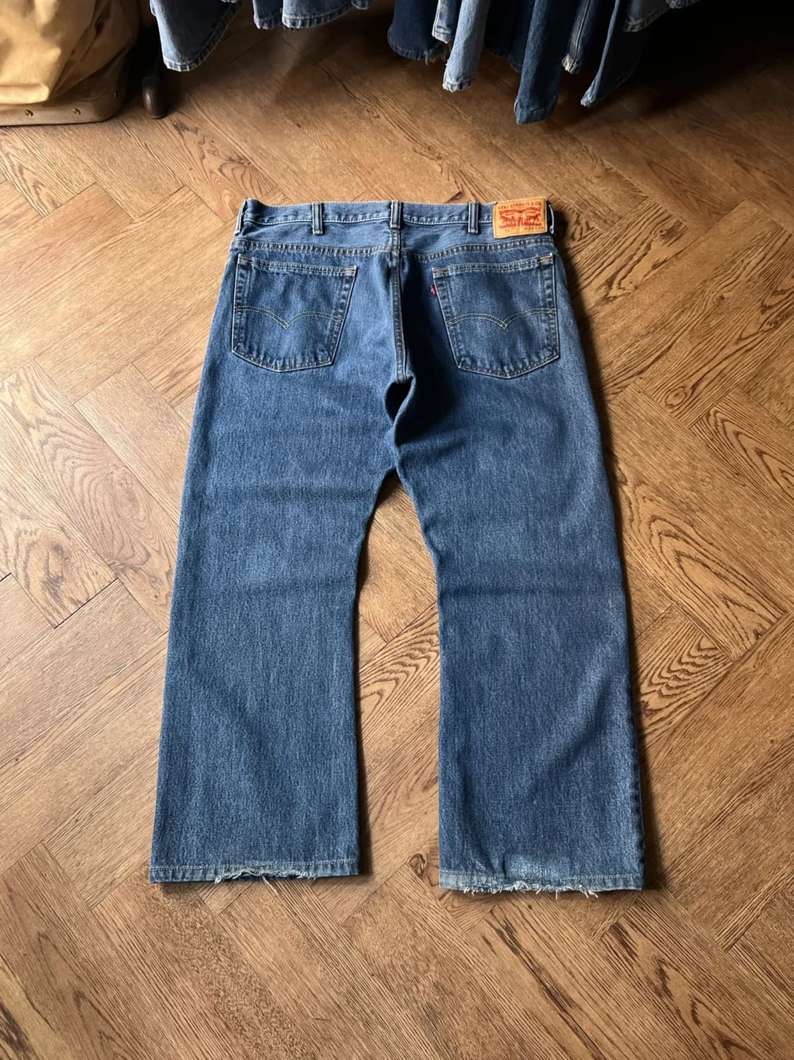 [38]리바이스 517 미디엄블루 플레어진 F12 상품이미지1