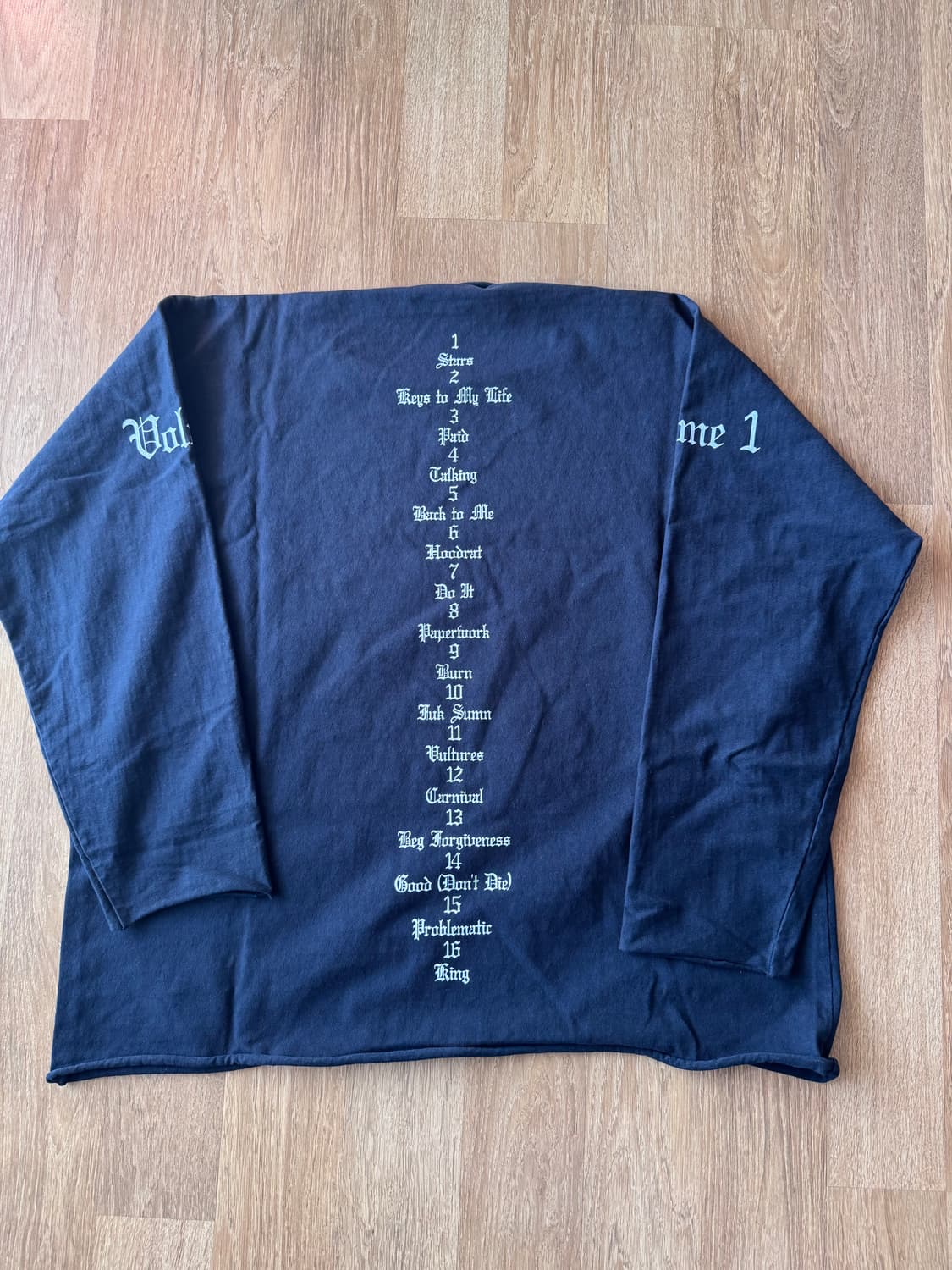 이지 벌처스 트랙 롱슬리브 1사이즈 상품이미지3