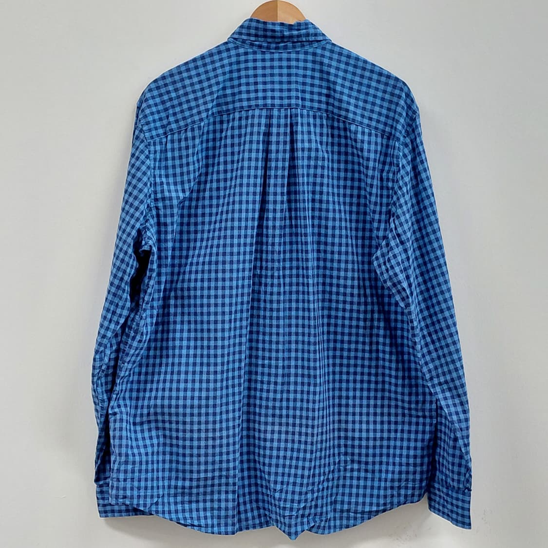 GAP 갭 블루 스텐다드핏 체크 셔츠 XL 상품이미지2