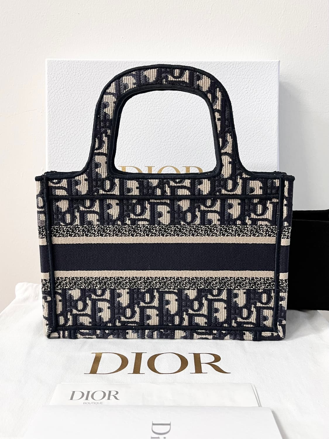 [S+급/정품] 디올 오블리크 북토트백 미니 가방 상품이미지4