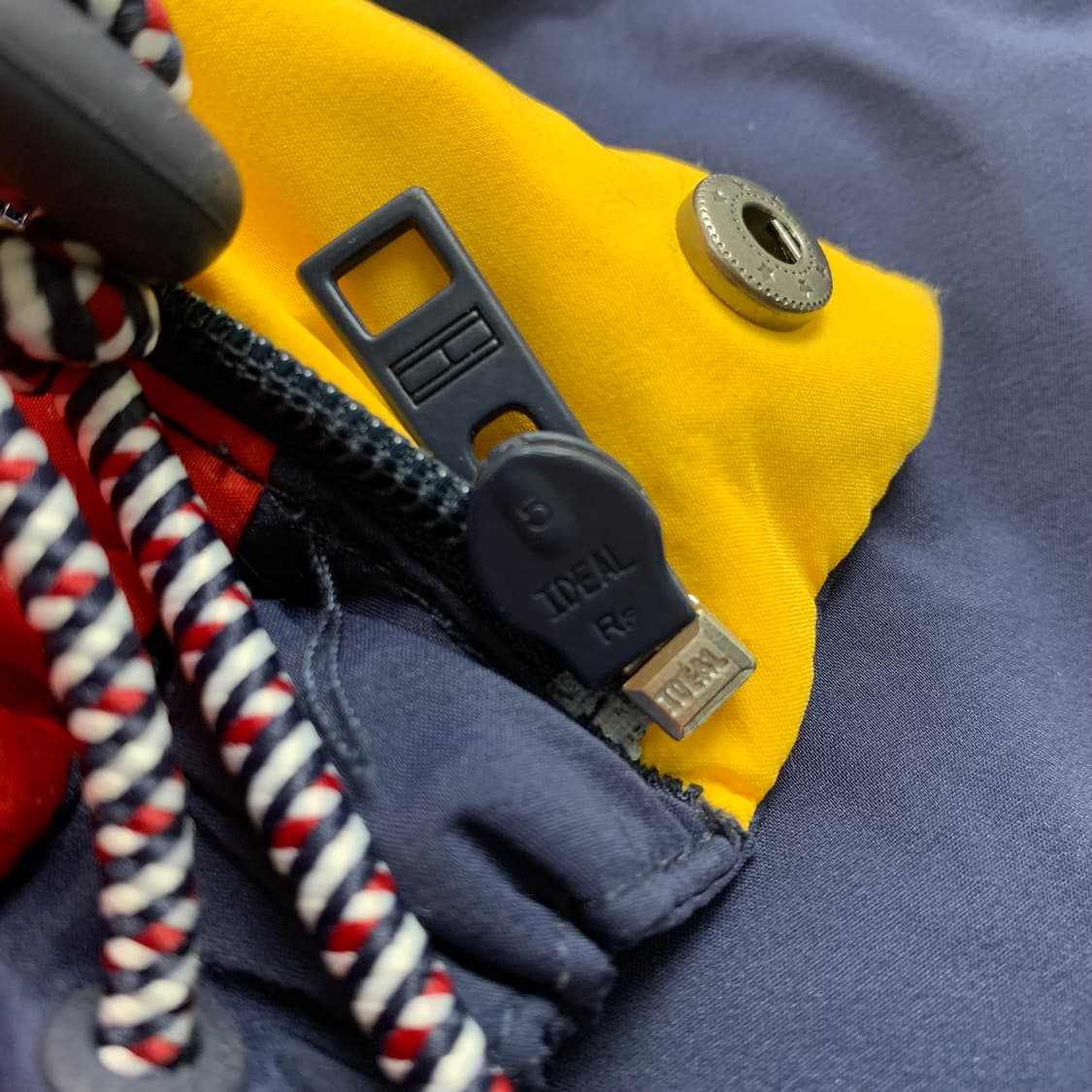 타미진스 컬러블록 덕다운 패딩 자켓 상품이미지5