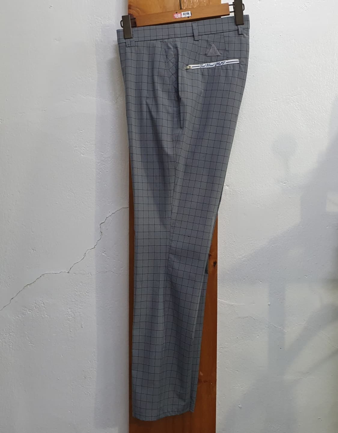 필우드 여름 체크 남자골프바지(32) 상품이미지2