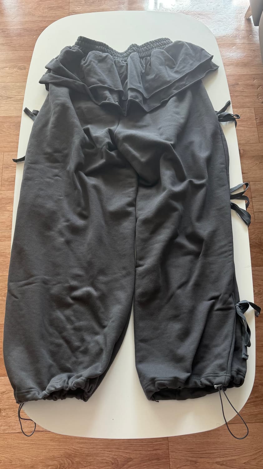 허그유어스킨 Lace jogger pants (chachol) 상품이미지2