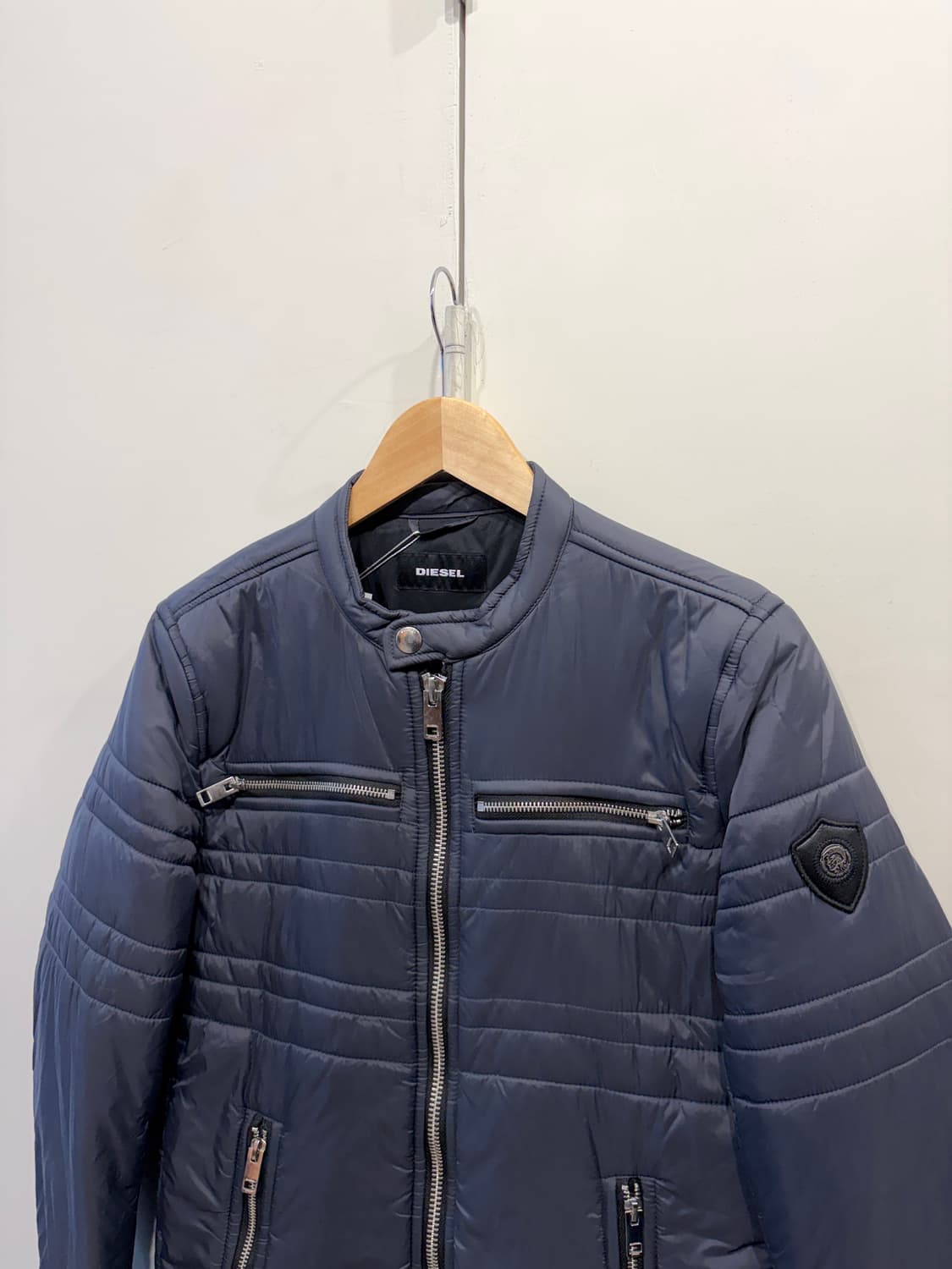 디젤 나일론 바이커 봄버 자켓 상품이미지2