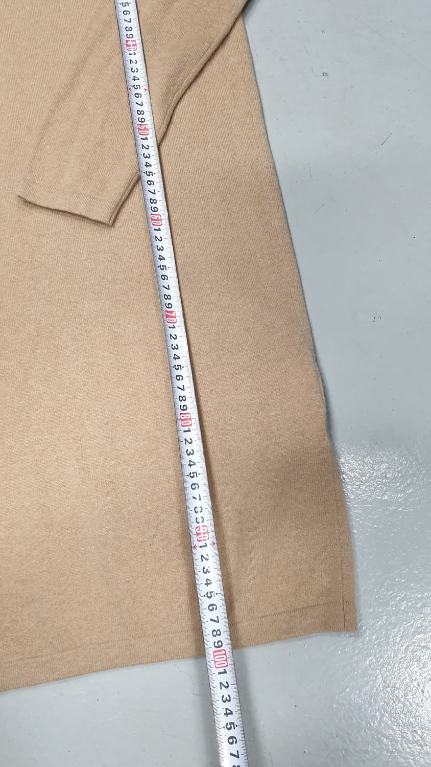 막스마라 캐시미어 니트 원피스 베이지 상품이미지4