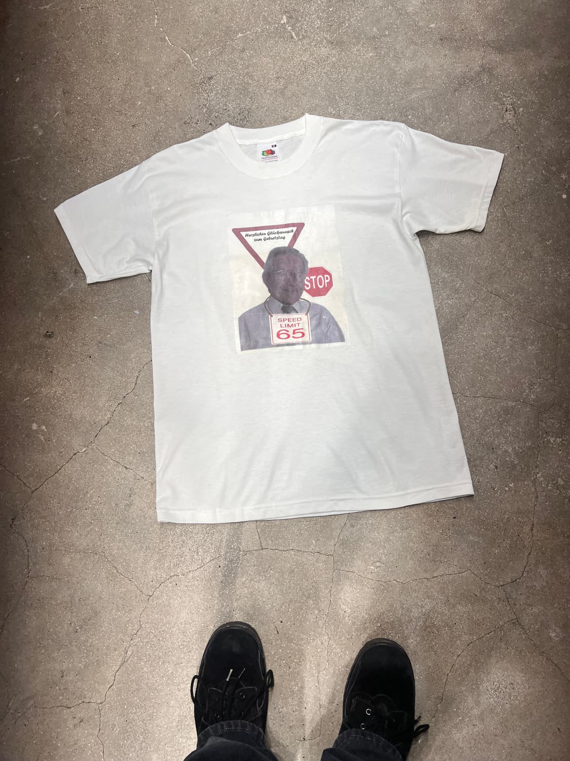 독일 빈티지 반팔티 화이트 상품이미지1