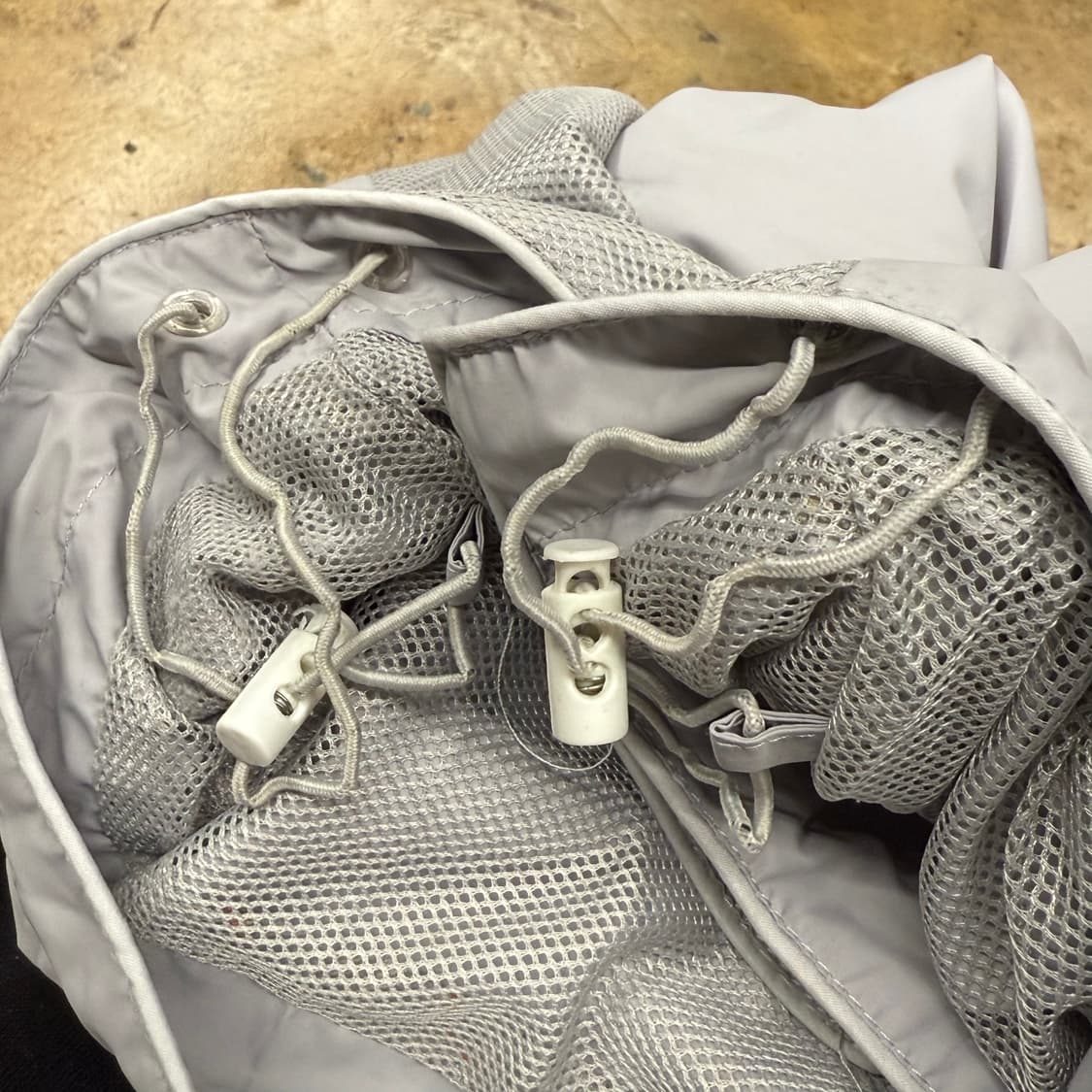 [정품/L] 나이키 바람막이 회색 주황색 b15 상품이미지7