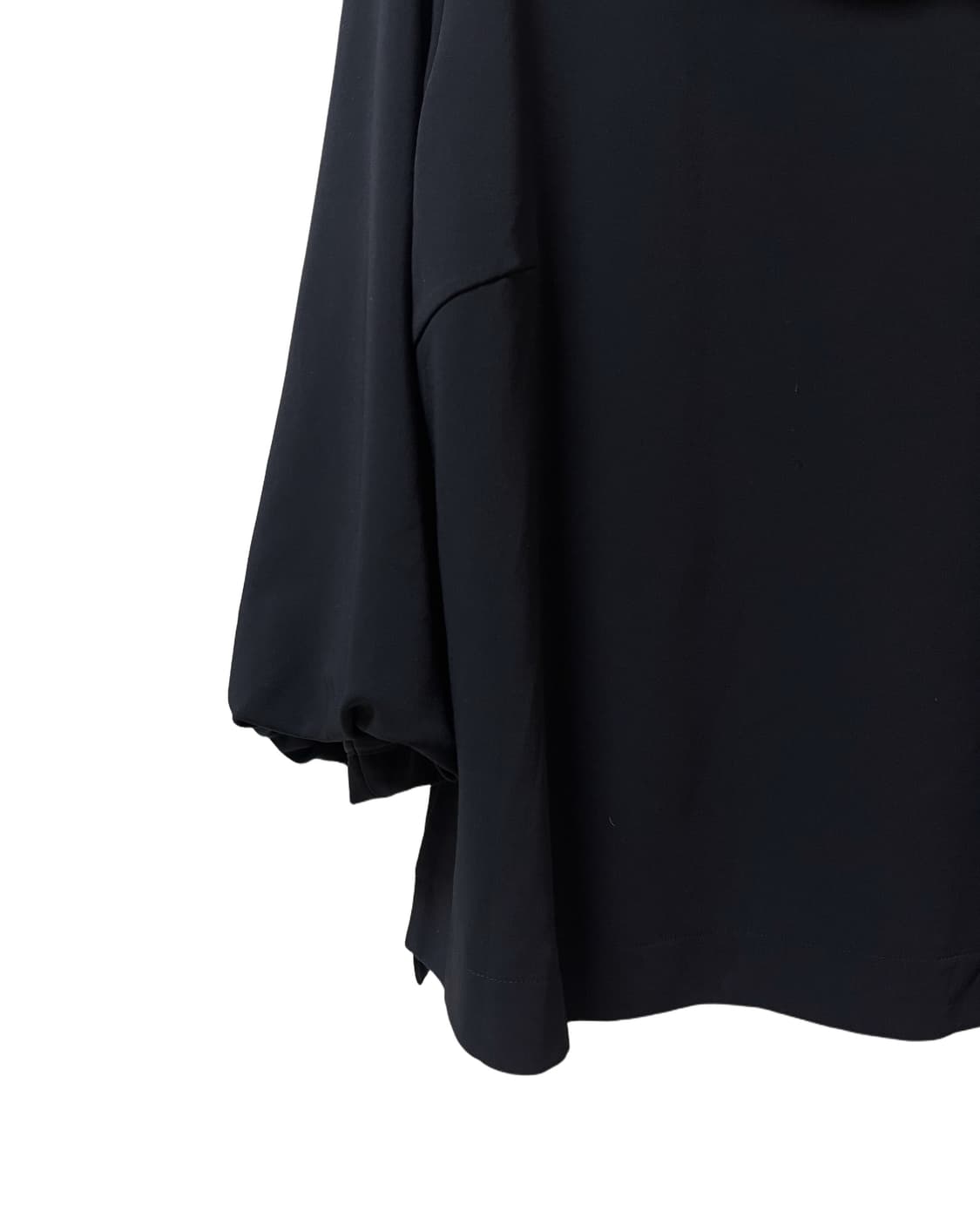 Black Cowl Neck Blouse 상품이미지4