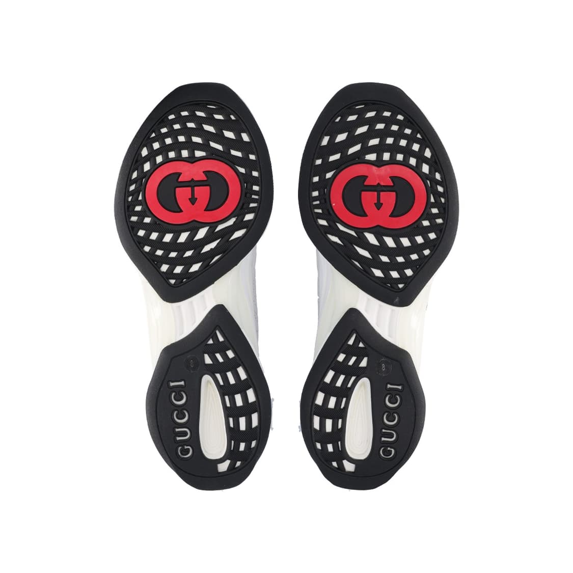 구찌 721111 구찌 런 스니커즈 레더 화이트 8 상품이미지8