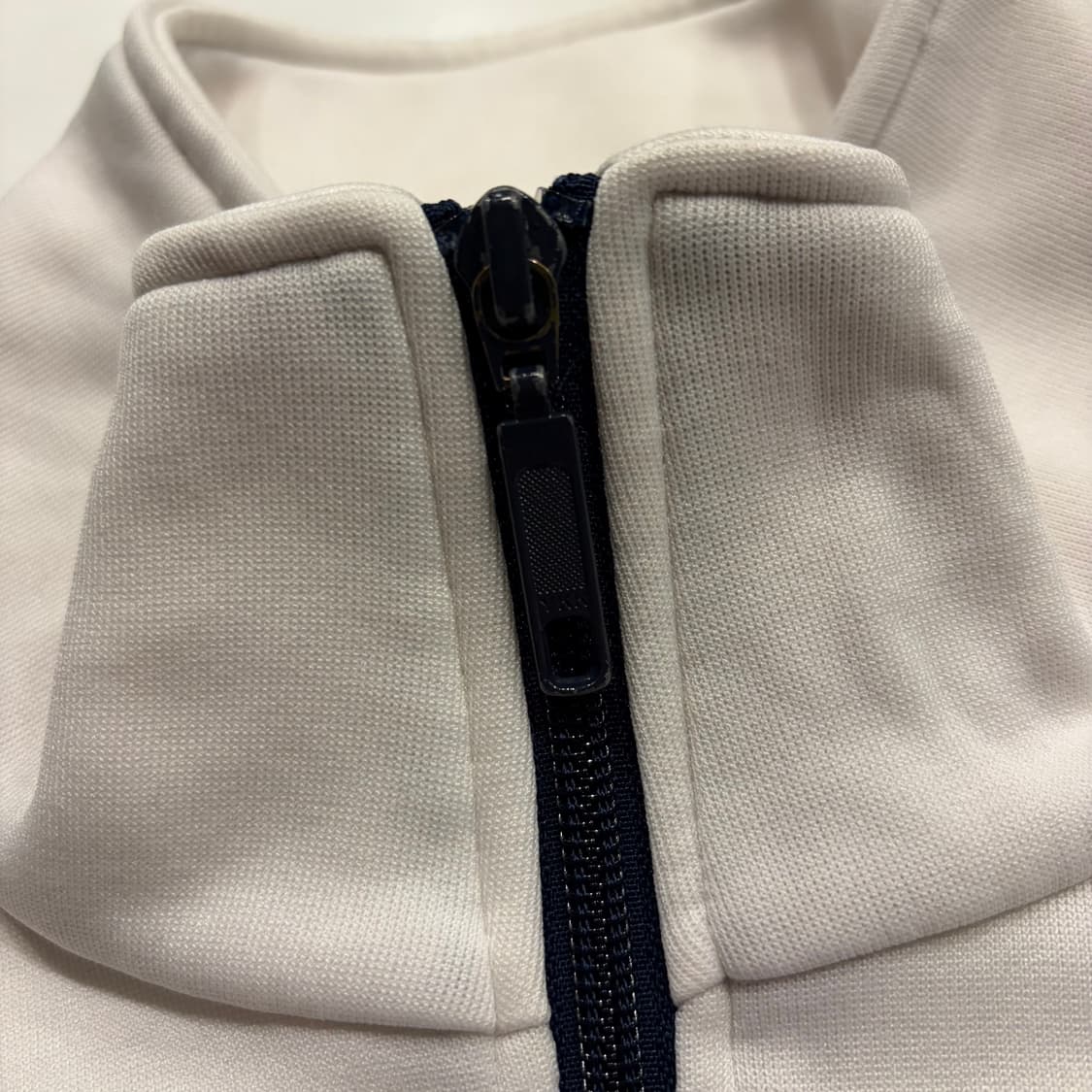 [L] 10s 아디다스 파이어버드 삼선 트랙탑 화이트네이비 B459 상품이미지5