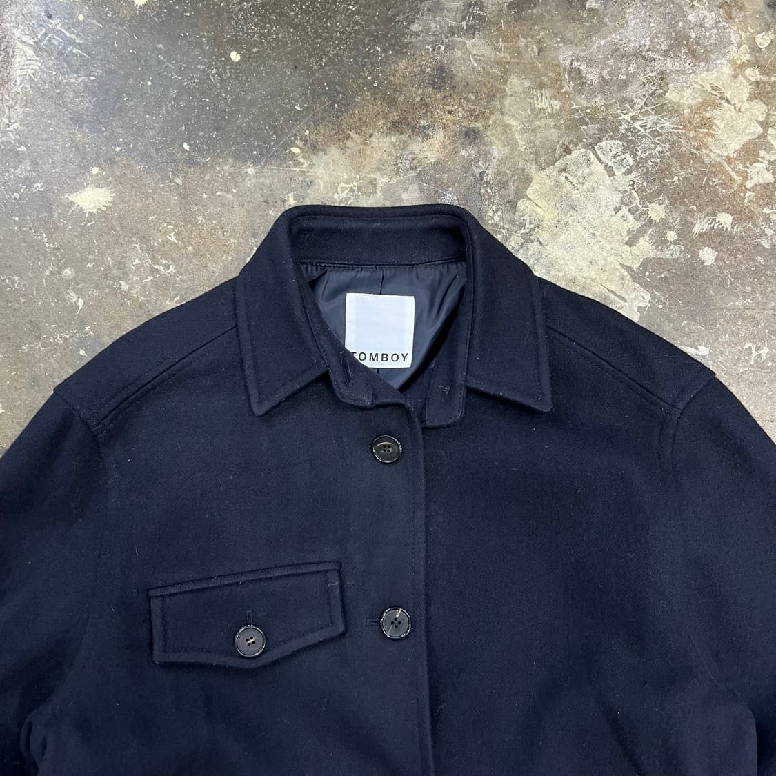 F) 톰보이 모직 자켓 마이 상품이미지2