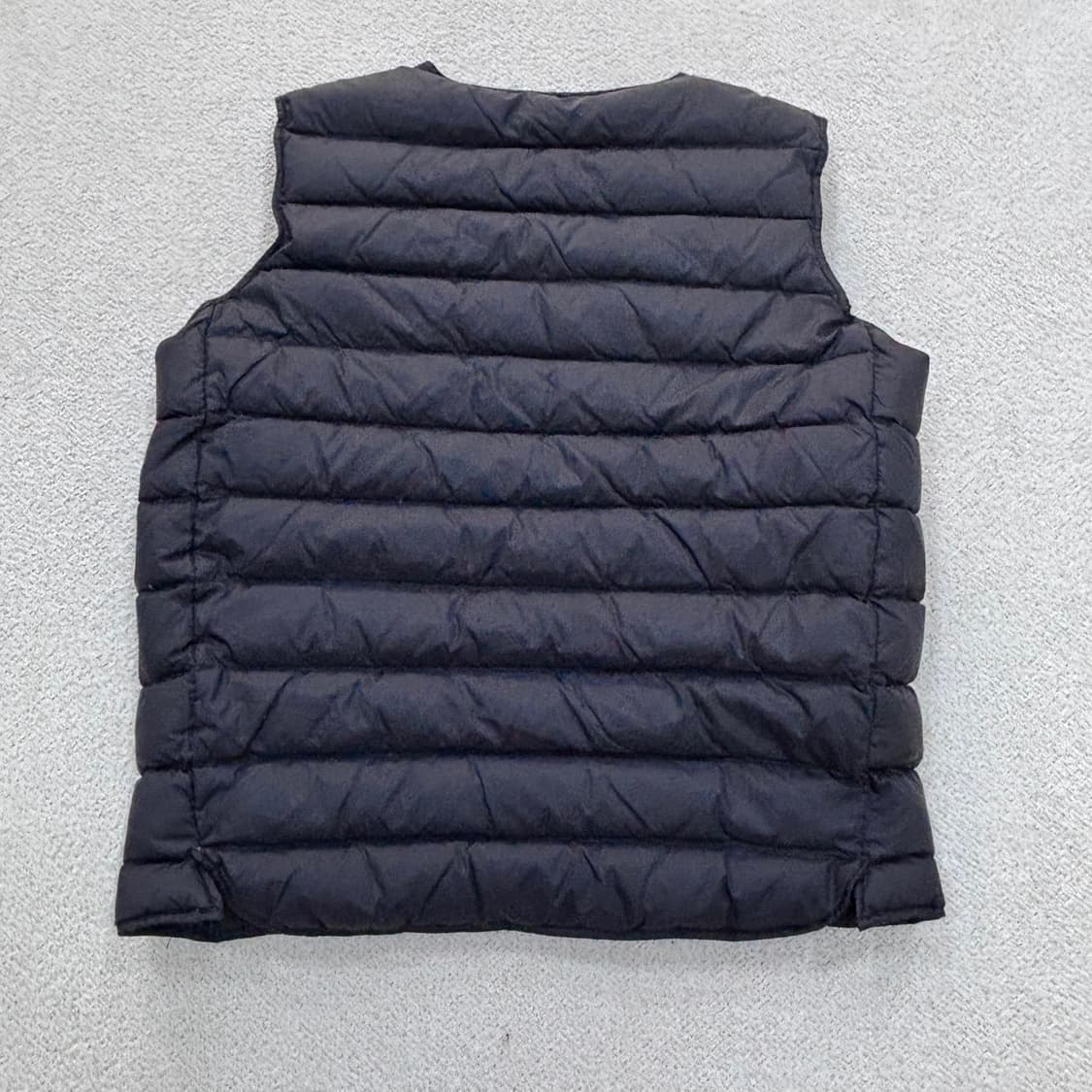 100 빈티지 덕다운 경량 패딩 조끼 0410E 상품이미지2