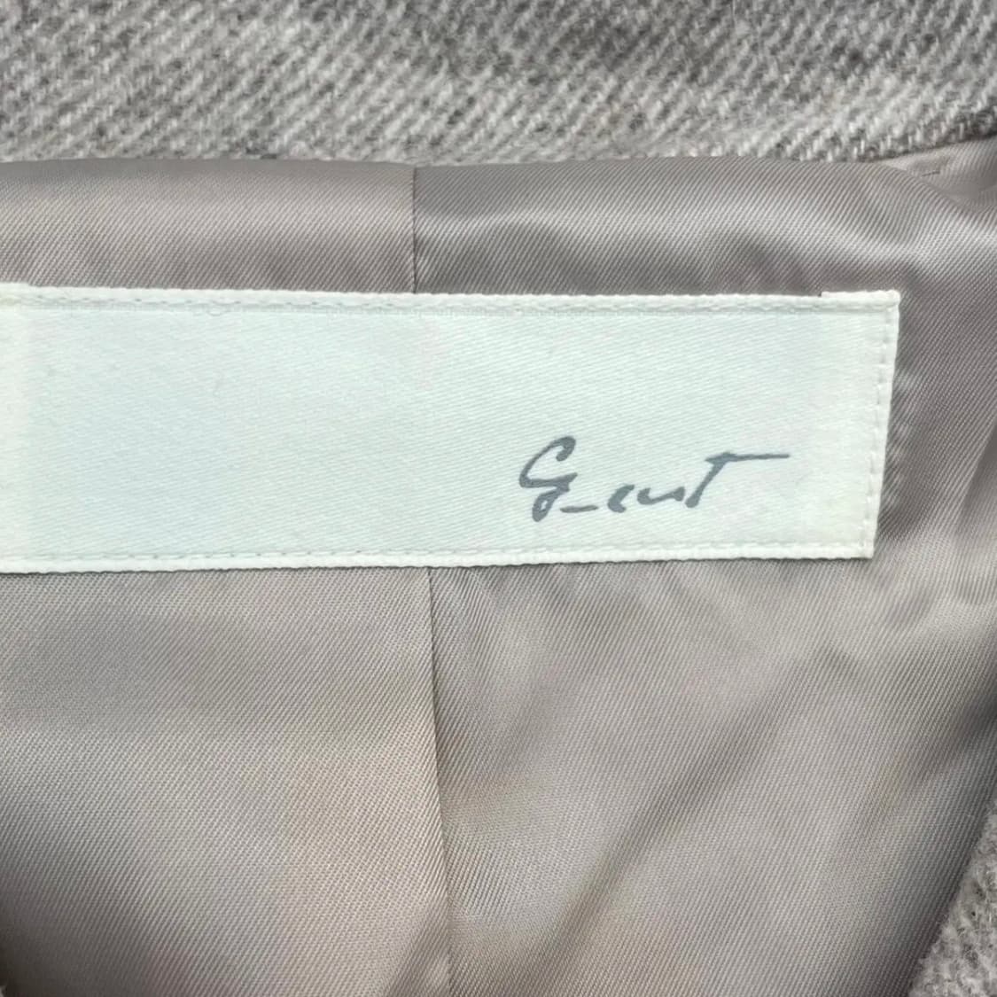 G_CUT 지컷 여성 울 블랜드 벨티드 코트 (55) 상품이미지3