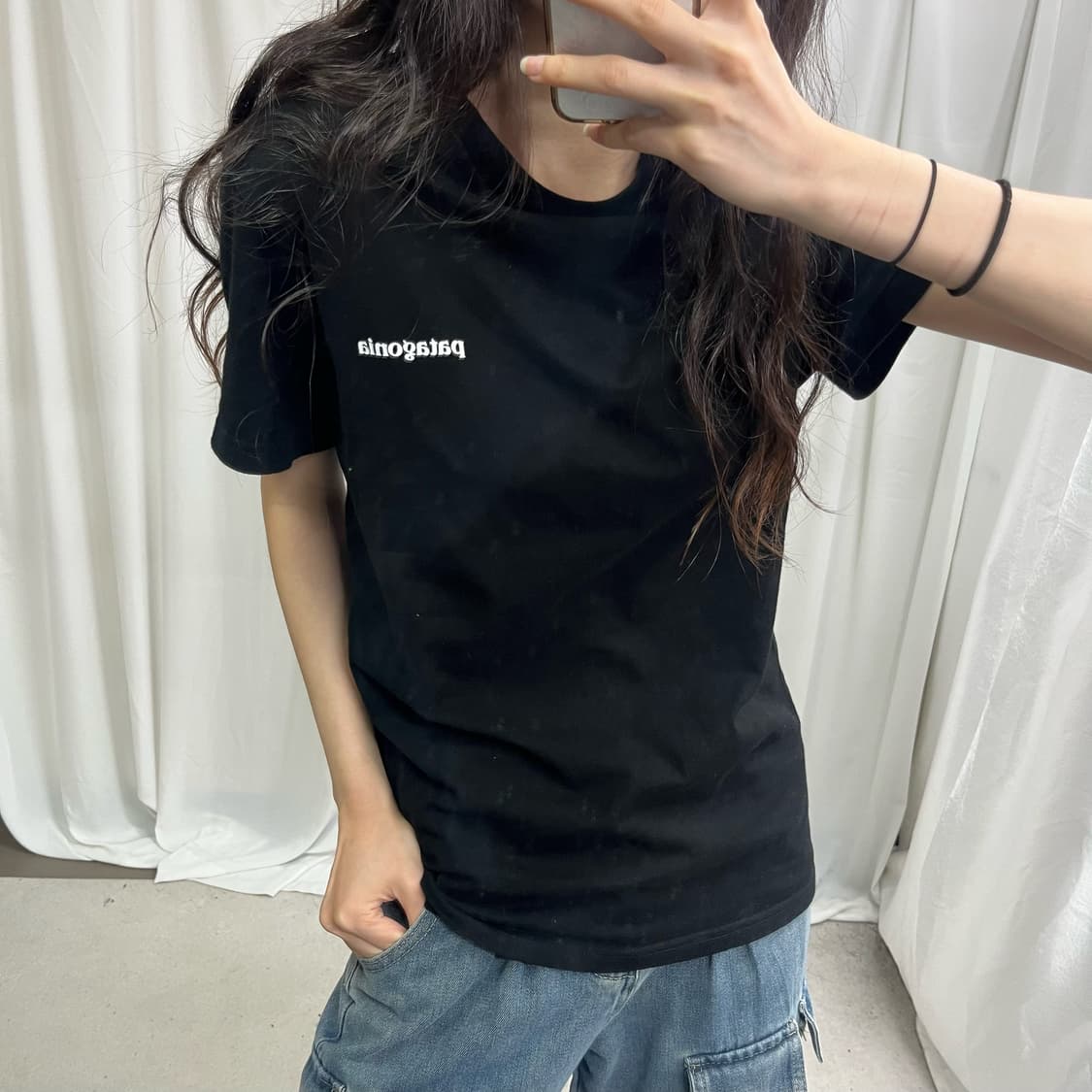 Patagonia black T-shirts 상품이미지3