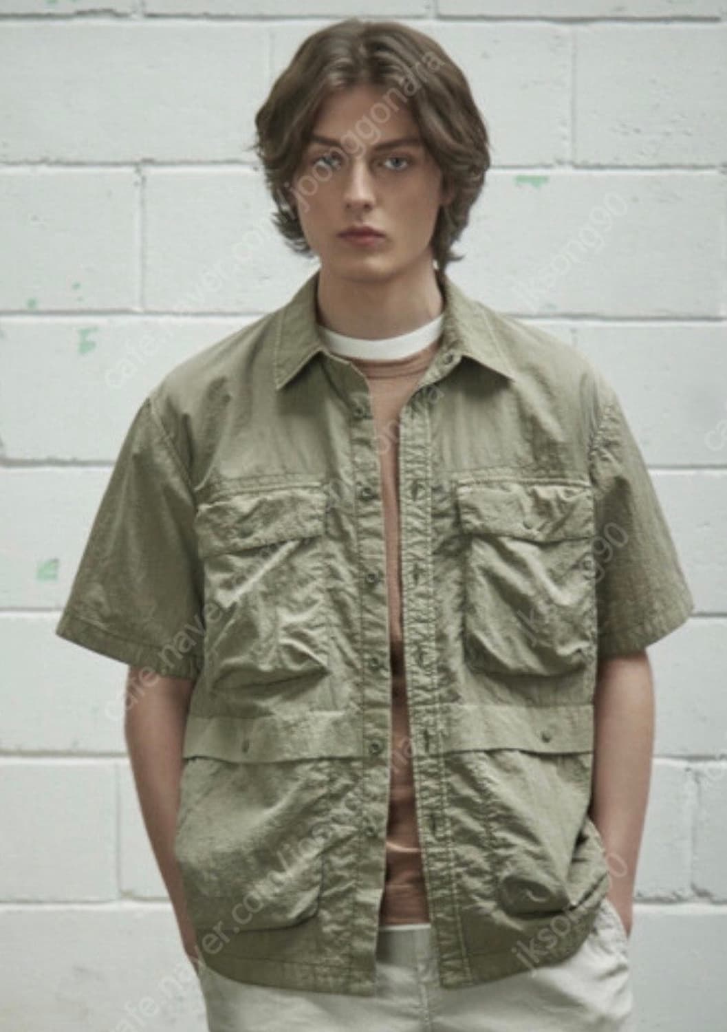 시리즈 나일론 반팔 셔츠 상품이미지1