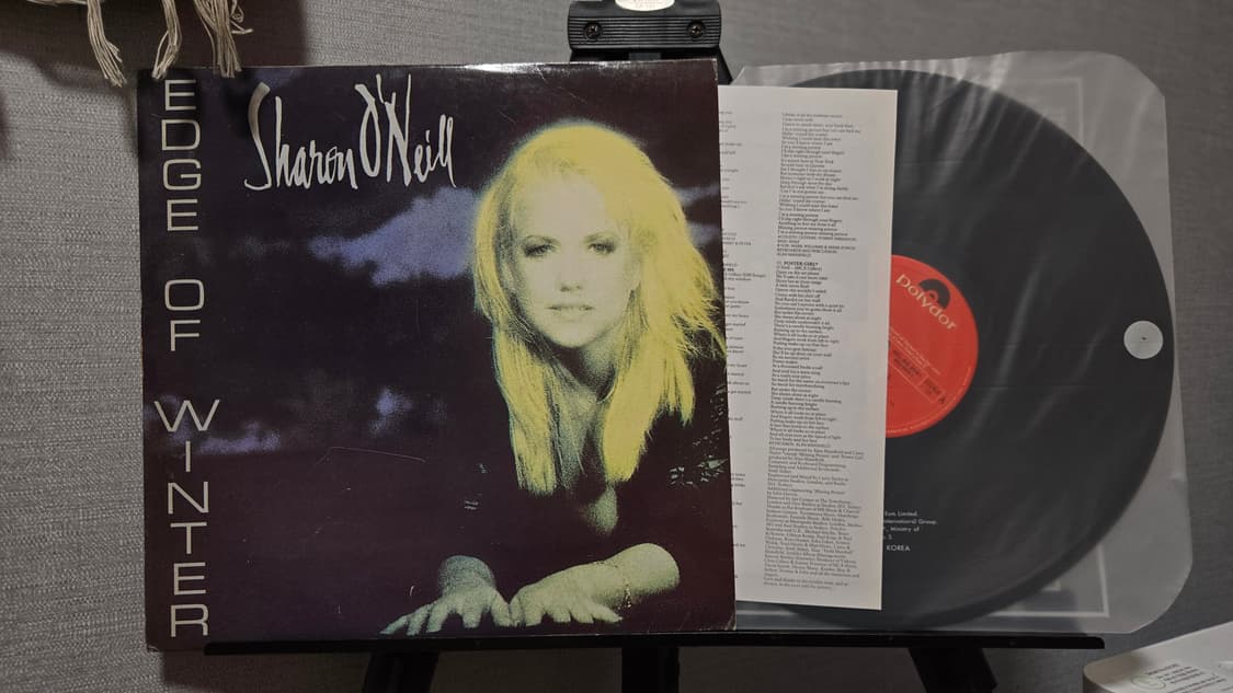 샤론오닐  엣지오브윈터 1990스튜디오앨범 엘피 상품이미지3