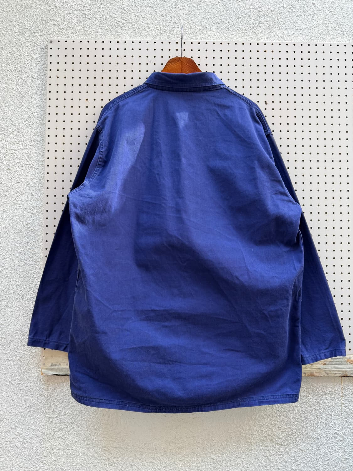 OLD VINTAGE WASHED BLUE FRENCH 프렌치워크자켓 상품이미지2