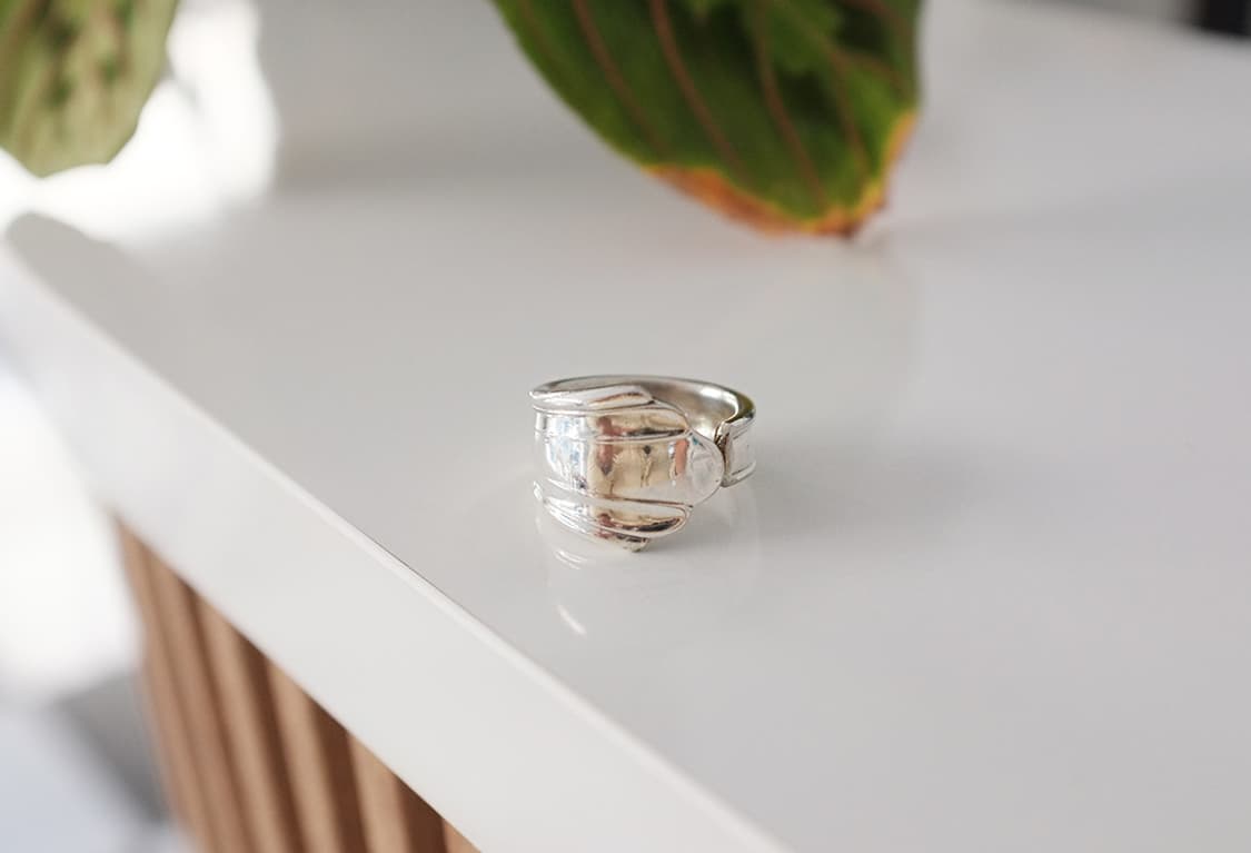 영국 약혼반지 빈티지 스푼으로 만든 빈티지 스푼링  상품이미지1