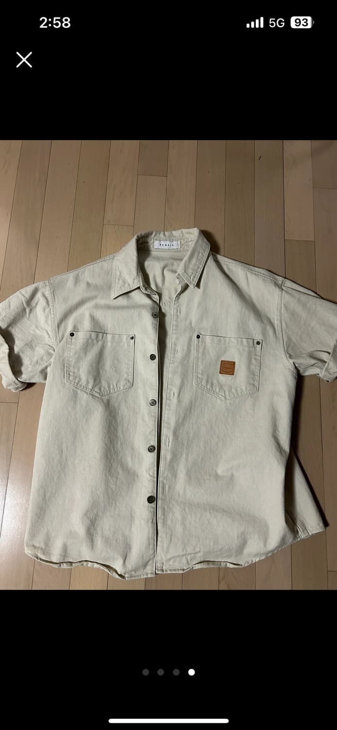 빈티지 워크셔츠  상품이미지3