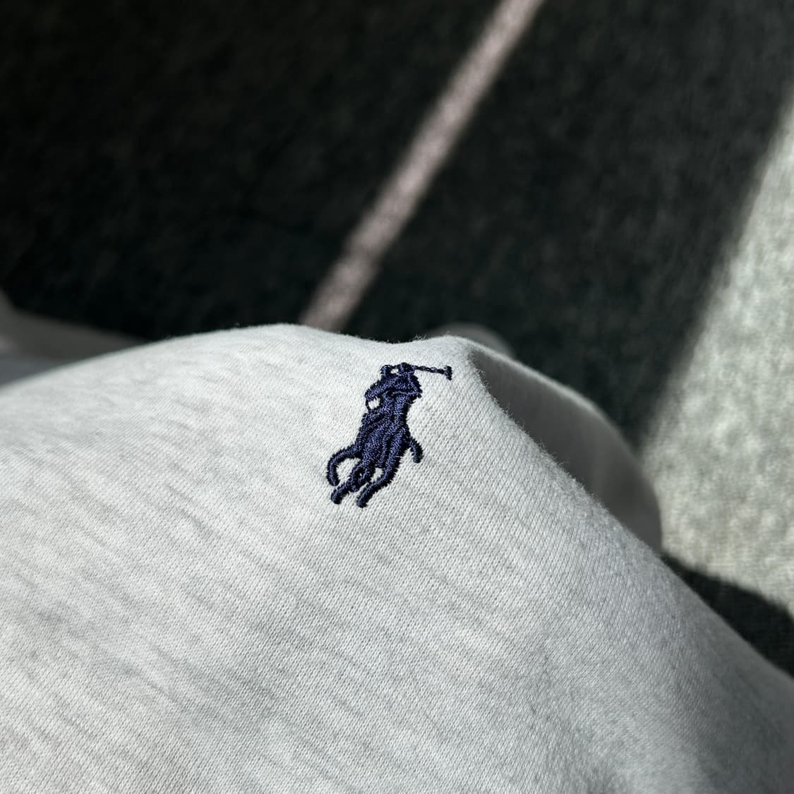 폴로 랄프로렌 멜란지 그레이 기모 맨투맨 상품이미지5