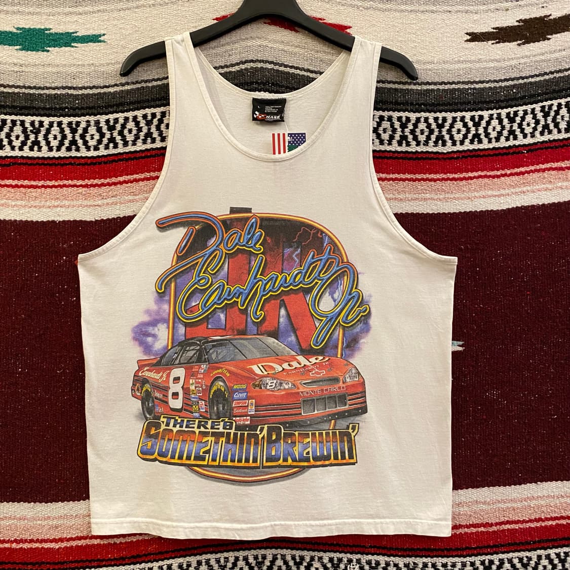 레어 90s USA 나스카 레이싱 나시티 상품이미지5