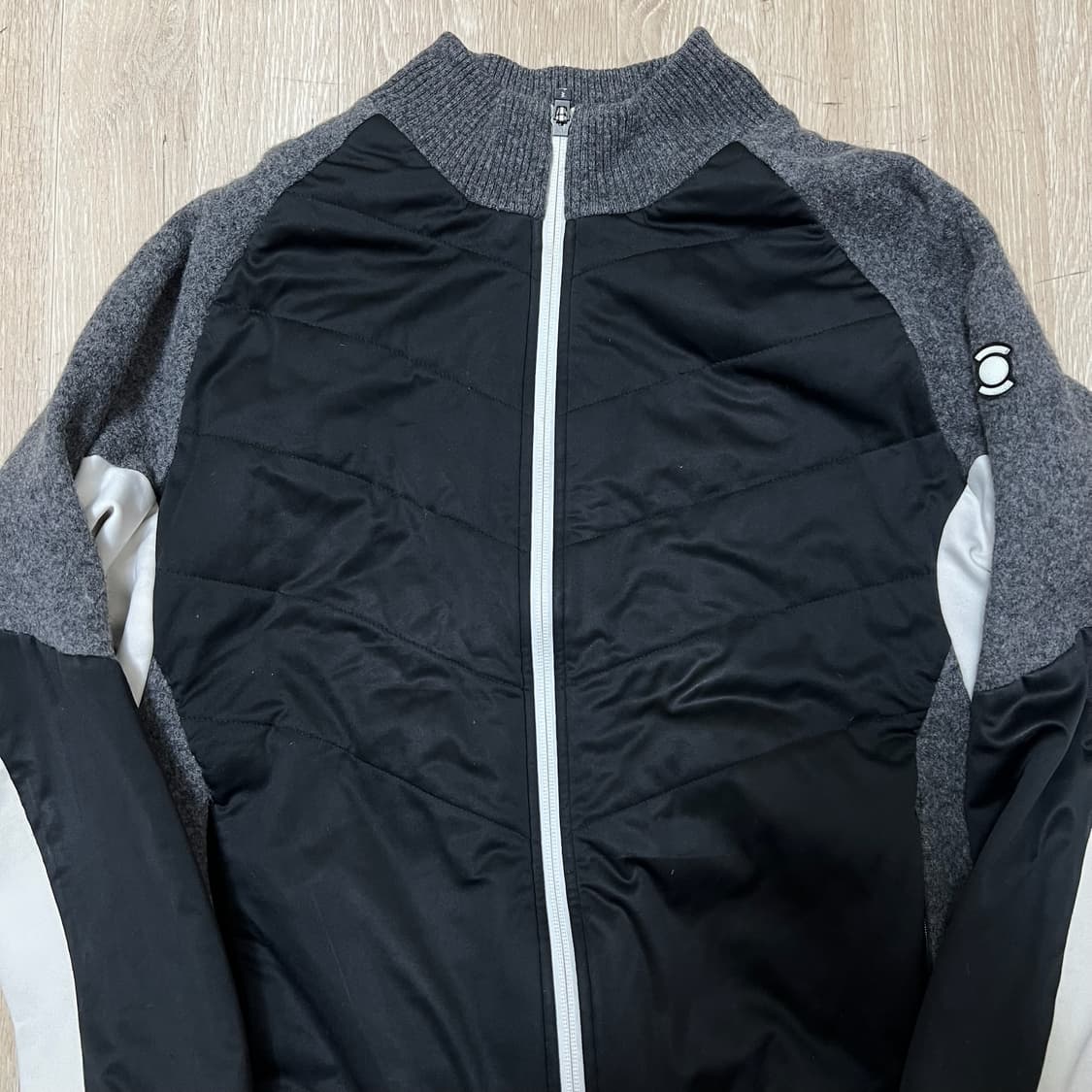 와이드앵글 여성 골프웨어 방풍 니트 자켓 L/100  상품이미지2