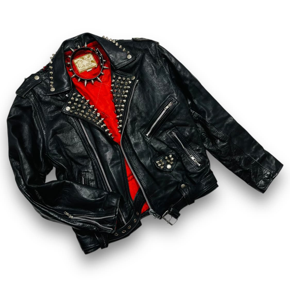 FAIR 90s American Leather Rider Jacket ! 상품이미지2