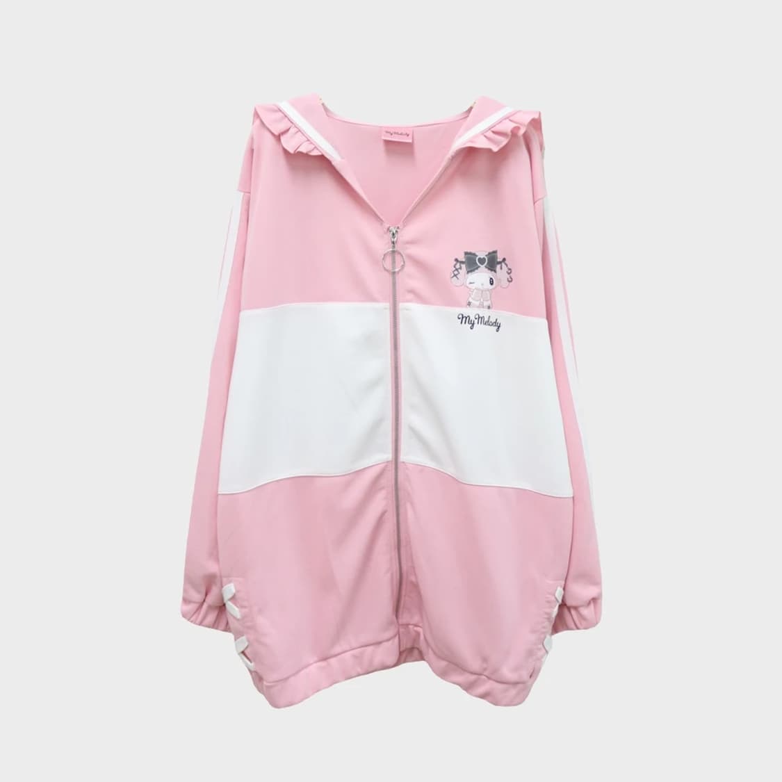 마이멜로디 딸기우유 히메갸루 세일러카라 집업 63317 상품이미지2