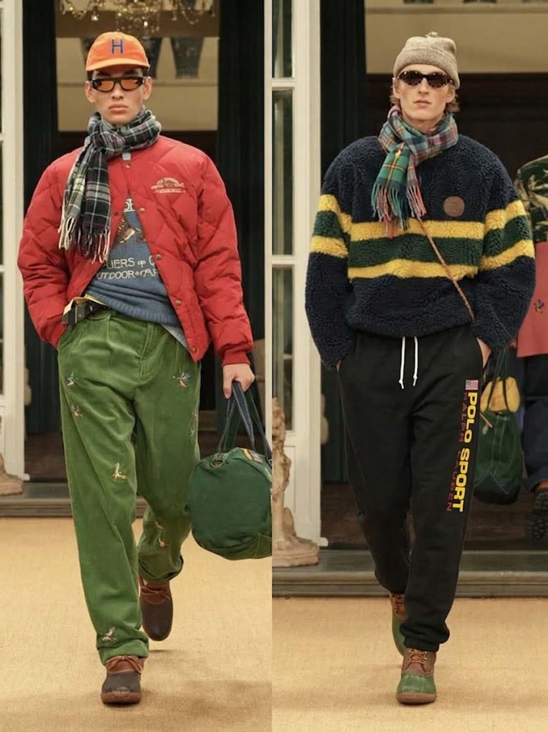 폴로 스포츠 스펠아웃 블랙 조거 스웻팬츠 상품이미지4