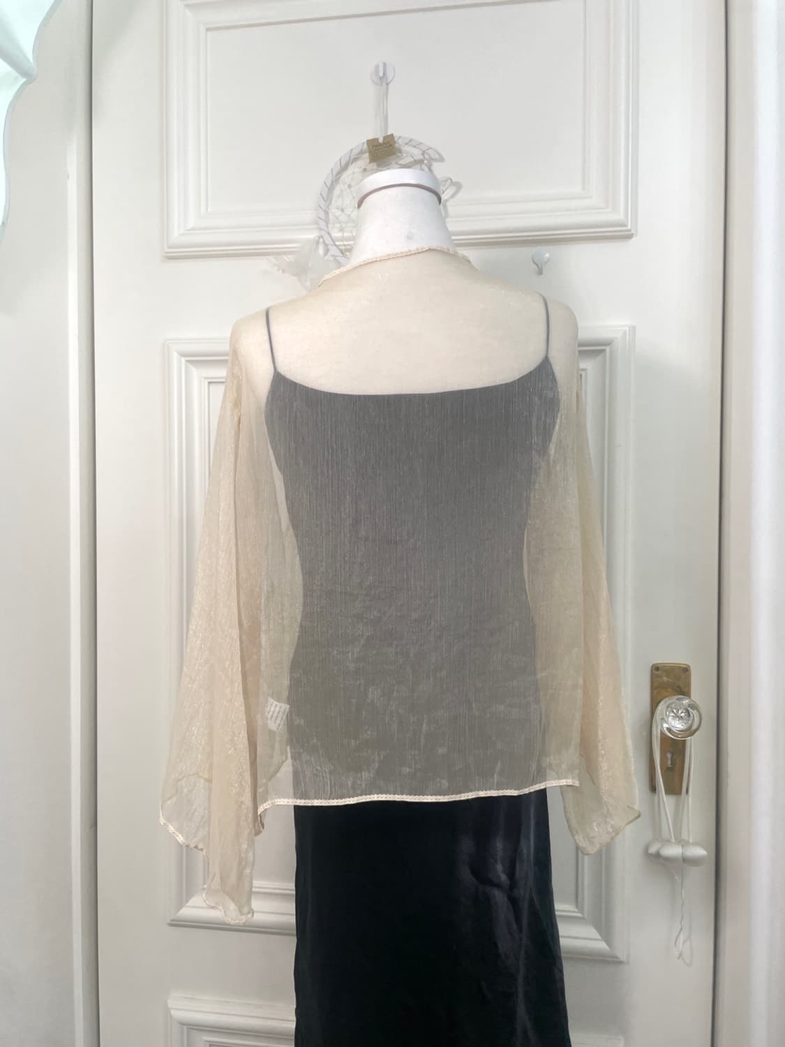 butter sheer organza open cardigan 상품이미지5