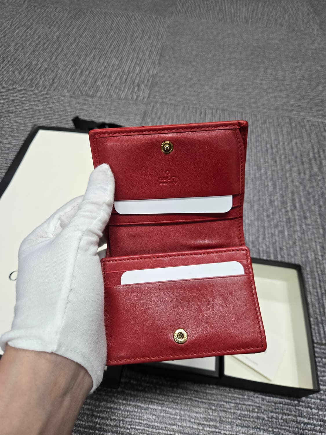 [특가][정품] 구찌 마몬트 GG 여성 반지갑 상품이미지5
