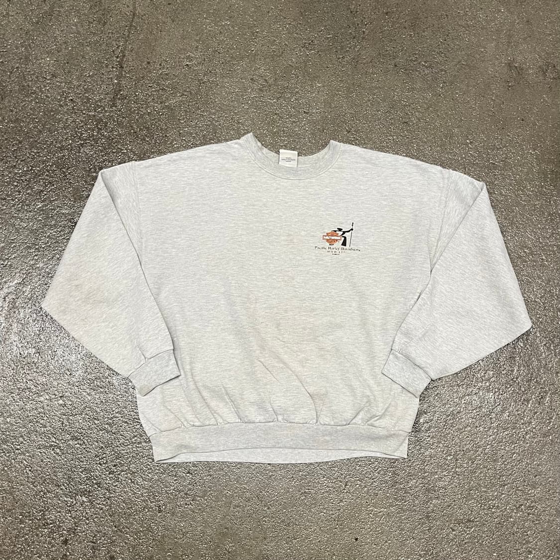 90s 할리데이비슨 하와이 프린팅 스웻셔츠 (110) 상품이미지3