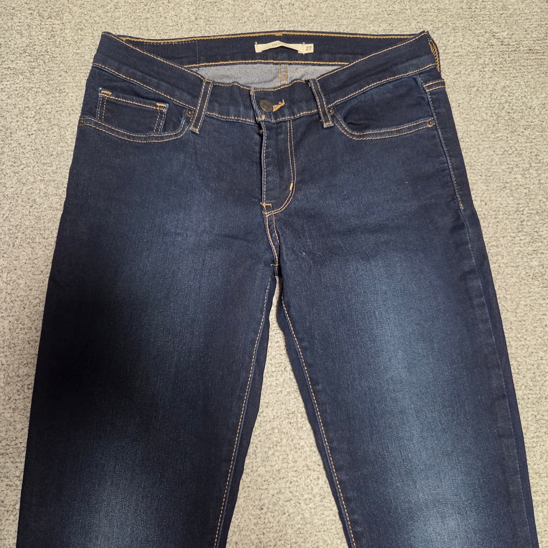 Levi's 리바이스 711 로우라이즈 데님팬츠 27-28 상품이미지4