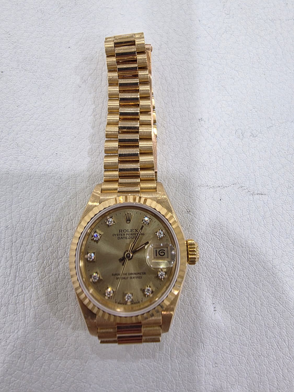 롤렉스 69178 금통 다이아 시계 정품 상품이미지1