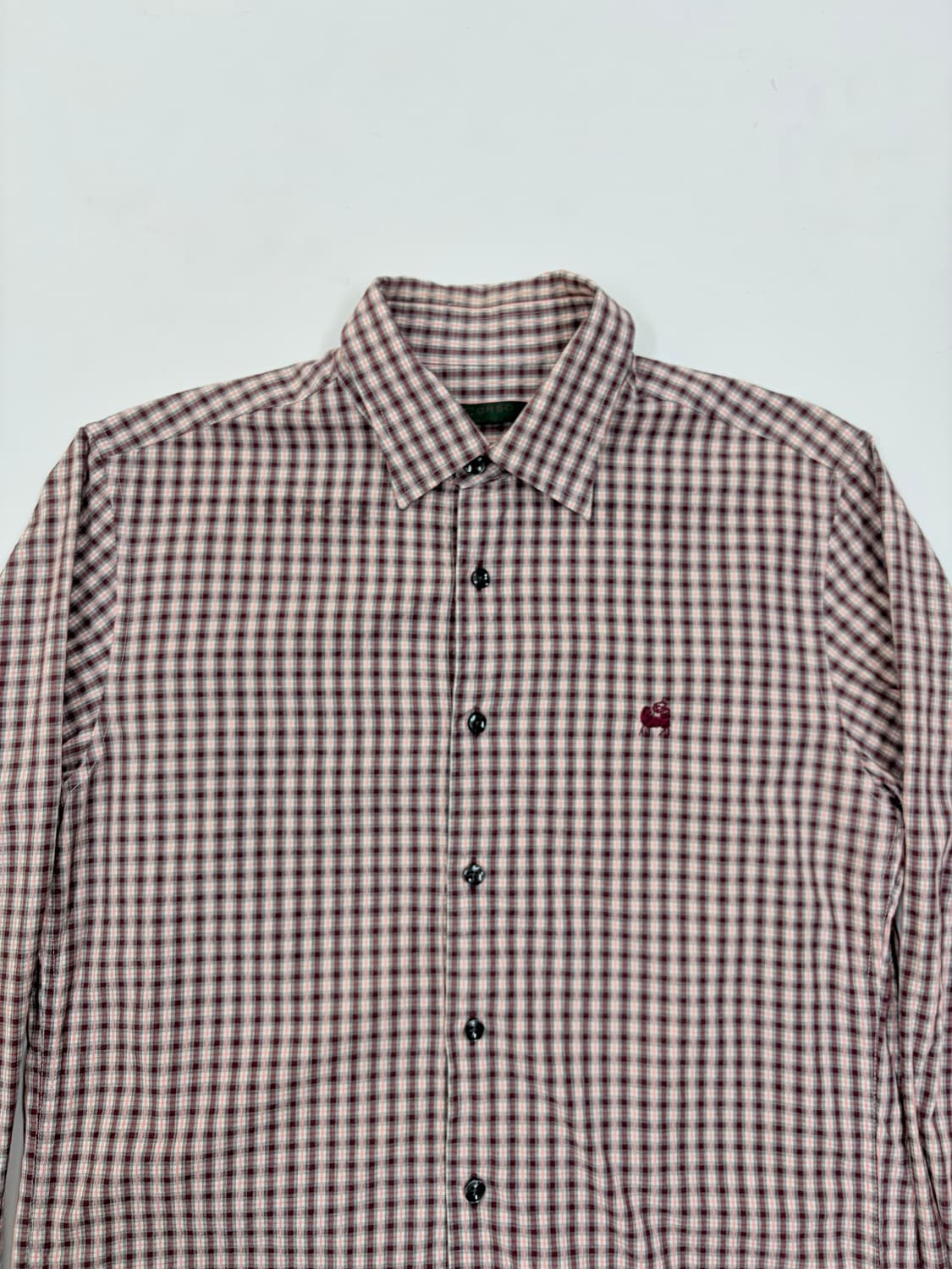 일꼬르소 깅엄 체크셔츠 상품이미지3