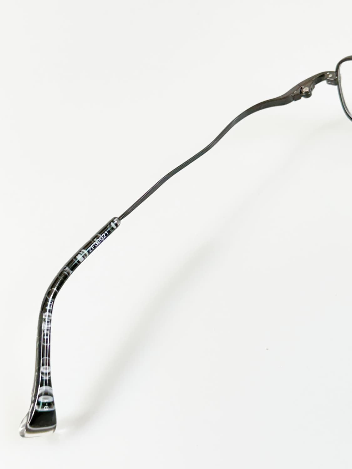 90s ZOFF 블랙 마블 슬림 스퀘어 프레임 빈티지 안경 상품이미지7