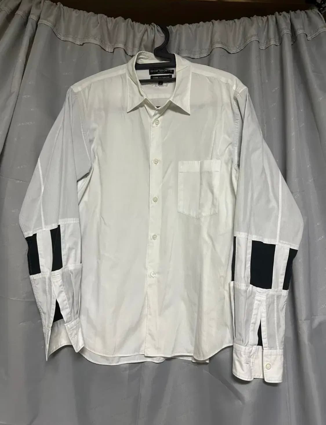 꼼데 옴므 플러스 배색 셔츠 상품이미지1